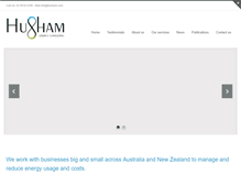 Tablet Screenshot of huxham.com.au
